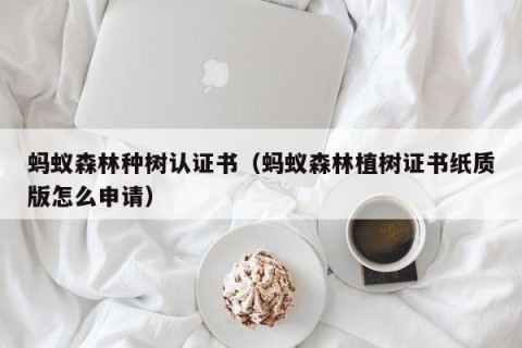 蚂蚁森林种树认证书（蚂蚁森林植树证书纸质版怎么申请）