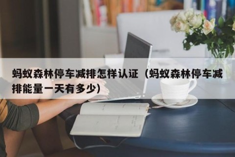 蚂蚁森林停车减排怎样认证（蚂蚁森林停车减排能量一天有多少）